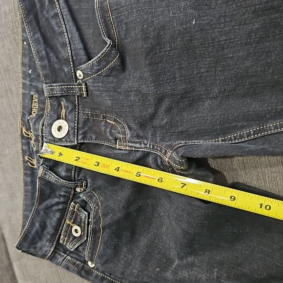💥50% sale💥GUESS Doheny jeans black sz26 #b720 - Picture 8 of 9